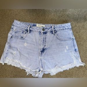 PacSun High Rise Jean Shorts